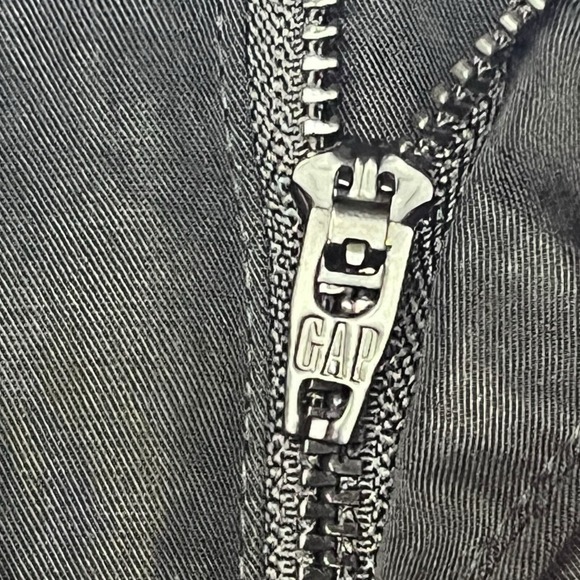 Gap Pants Size 4 Black High Rise Pleated Straight Leg Minimalist Modern Workwear - Picture 8 of 13